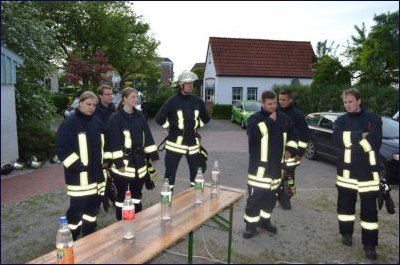 Übungsdienst der Einsatzabteilung